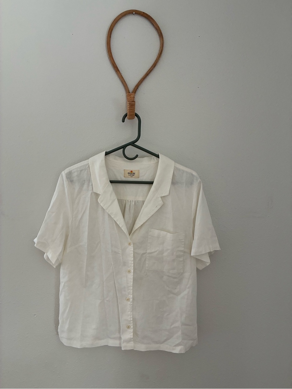 Marine Layer Daily Short Sleeve Camp Shirt